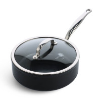 Сотейник с крышкой GreenPan Barcelona Pro, 24 см, 3,4 л, с керамическим покрытием (CC005327-001)
