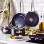 Сотейник з кришкою GreenPan Barcelona Pro, 28 см, 4,6 л, з керамічним покриттям (CC005328-001)