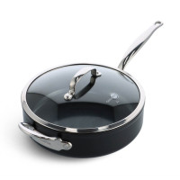 Сотейник з кришкою GreenPan Barcelona Pro, 28 см, 4,6 л, з керамічним покриттям (CC005328-001)