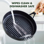 Сковорода-гриль GreenPan Eco Smartshape, 28 см з керамічним покриттям (CC006449-001)