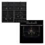 Комплект Дух.шафа + Вар.поверхня газ. Gorenje BO6735E02BK + G641EB