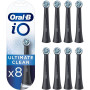 Насадка для електричної зубної щітки BRAUN Oral-B iO RB CBF-4 Ultimate Clean Чорні (8)