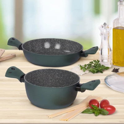 Сотейник TVS Eco Ok Induction 28 см з двома ручками