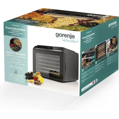 Сушарка для овочів і фруктів GORENJE FDK 600 DB
