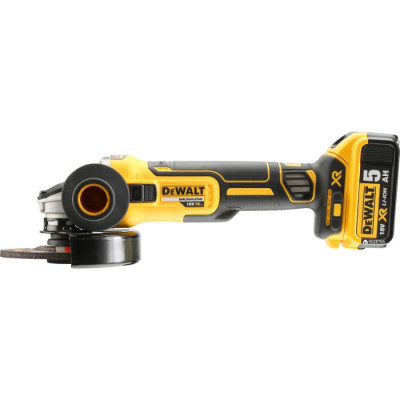 Шлифмашина угловая - болгарка аккумуляторная бесщеточная DeWALT DCG405P2