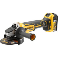 Шлифмашина угловая - болгарка аккумуляторная бесщеточная DeWALT DCG405P2