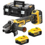 Шлифмашина угловая - болгарка аккумуляторная бесщеточная DeWALT DCG405P3