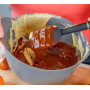 Лопатка для тіста KitchenAid Classic, 30 см, чорний (KHH030OHOBE)
