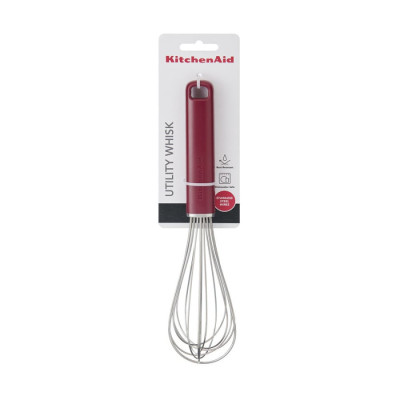 Вінчик KitchenAid Classic, 27 см, червоний (KHA060OHEREG)