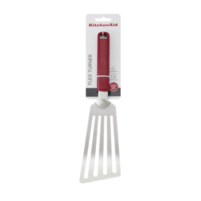 Лопатка з прорізами KitchenAid Classic, 36 см, червоний (KHA024OHEREG)
