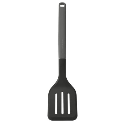 Лопатка з прорізами KitchenAid Classic, 34 см, сірий (KHA002OHCHGG)