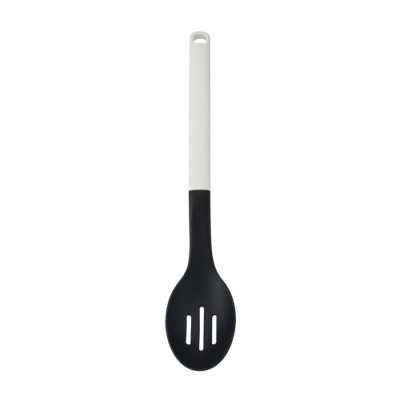 Ложка для сервіровки з прорізами KitchenAid Classic, 34 см, білий (KHA004OHPNG)