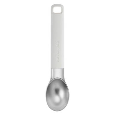 Ложка для морозива KitchenAid Classic, 21,5 см, білий (KHA117OHPNG)