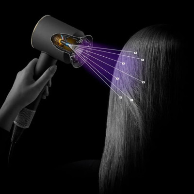 Фен Dyson Supersonic HD16 Nural Curly+Coily - Amber Silk (143709-01)