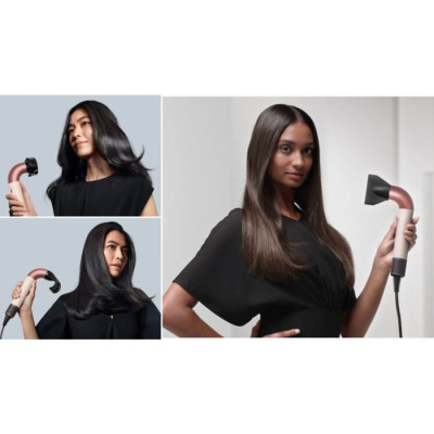 Фен Dyson HD17 Supersonic R Straight+Wavy Ceramic Pink/Rose Gold (113332-01)