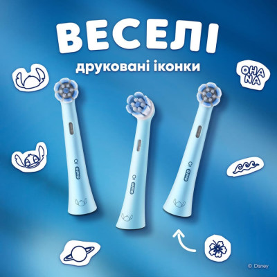 Насадка для электрической зубной щетки Braun Oral-B iO RB SBLF-4 Stitch (4)