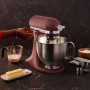 Кухонна машина KitchenAid Artisan Plus 4,7 л 5KSM50PKVESO з відкидним блоком, червоний томат