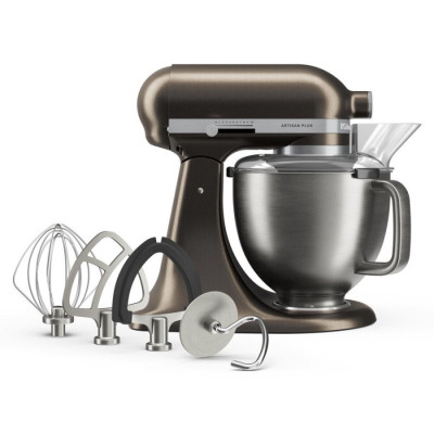 Кухонна машина KitchenAid Artisan Plus 4,7 л 5KSM50PKVEIO з відкидним блоком, графітова руда