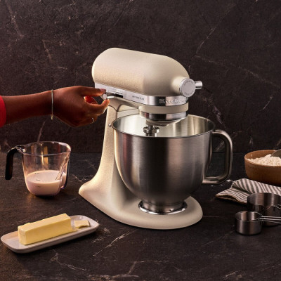 Кухонна машина KitchenAid Artisan Plus 4,7 л 5KSM50PKVEOC з відкидним блоком, пісочний овес