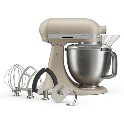 Кухонна машина KitchenAid Artisan Plus 4,7 л 5KSM50PKVEOC з відкидним блоком, пісочний овес