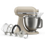 Кухонна машина KitchenAid Artisan Plus 4,7 л 5KSM50PKVEOC з відкидним блоком, пісочний овес