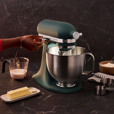 Кухонна машина KitchenAid Artisan Plus 4,7 л 5KSM50PKVEPP з відкидним блоком, морська пальма