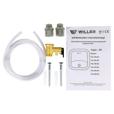 Водонагрівач WILLER PUL10R-Elf під мийкою