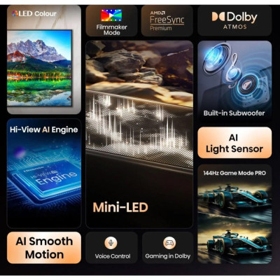 Телевізор Hisense MiniLED 55E8Q