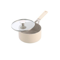 Ківш з кришкою KitchenAid АС, 16 см, 1,58 л, з керамічним покриттям, кремовий (CC009726-001)
