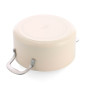 Каструля з кришкою KitchenAid АС, 20 см, 3,11 л, з керам покриттям, кремовий (CC010376-001)
