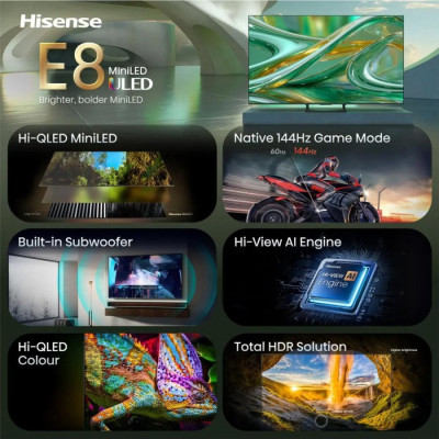 Телевізор Hisense MiniLED 85E8S