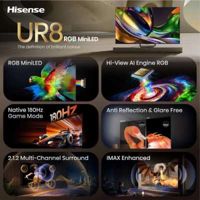Телевізор Hisense MiniLED 55UR8S
