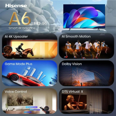 Телевізор Hisense LED 65A6S