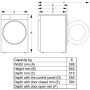 Сушильна машина HISENSE DH5I804BWCD