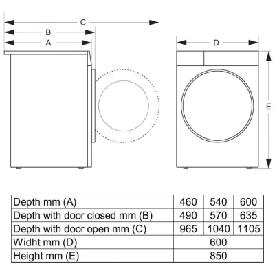 Пральна машина GORENJE WG694A11/UA