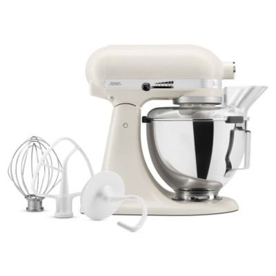 Кухонная машина KitchenAid 4,3 л 5KSM95PSEPL с откидним блоком, фарфоровый белый