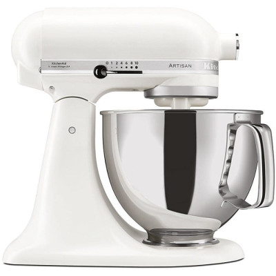 Кухонная машина KitchenAid Artisan 4,8 л 5KSM175PSEPL с откидным блоком, фарфоровый белый