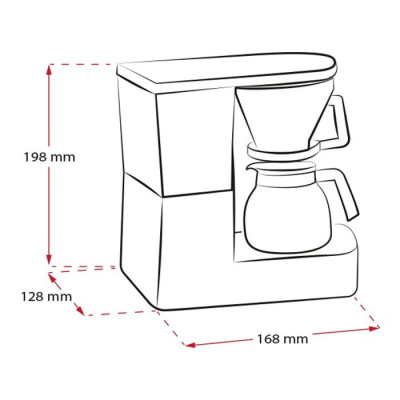 Кавоварка крапельна MELITTA AROMABOY II BEIGE-BROWN 1015-03