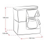 Кавоварка крапельна MELITTA AROMABOY II BLACK 1015-02