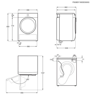Сушильная машина ELECTROLUX EW6D28CWU