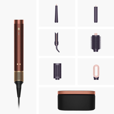 Стайлер Dyson HS09 Airwrap Co-anda2x Straight/Wavy Plum/Copper (492427-01)