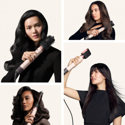 Стайлер Dyson HS09 Airwrap Co-anda2x Straight/Wavy Plum/Copper (492427-01)