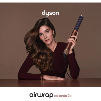 Стайлер Dyson HS09 Airwrap Co-anda2x Straight/Wavy Plum/Copper (492427-01)