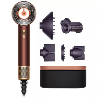 Фен Dyson Supersonic HD16 Nural Straight/Wavy Plum/Copper (318135-01)