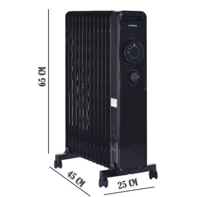 Обогреватель Kumtel KUM-1240S Black