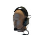 Активні навушники Sordin Supreme T2 Headband Green з адаптерами та мікрофоном (303006-10P-MIC)