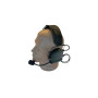 Активні навушники Sordin Supreme T2 Headband Green з адаптерами та мікрофоном (303006-10P-MIC)