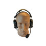 Активні навушники Sordin Supreme T2 Headband Green з адаптерами та мікрофоном (303006-10P-MIC)
