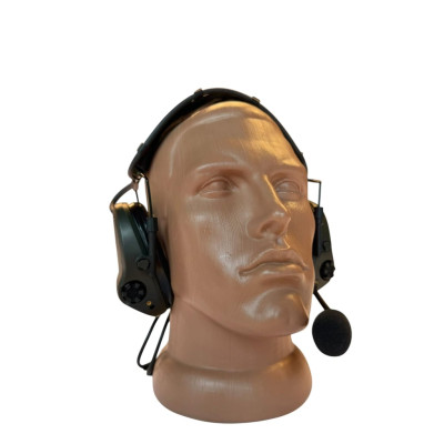 Активні навушники Sordin Supreme T2 Headband Green з адаптерами та мікрофоном (303006-10P-MIC)
