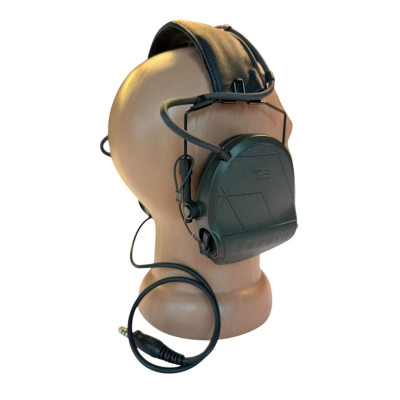 Активні навушники Sordin Supreme T2 Headband Green з адаптерами та мікрофоном (303006-10P-MIC)